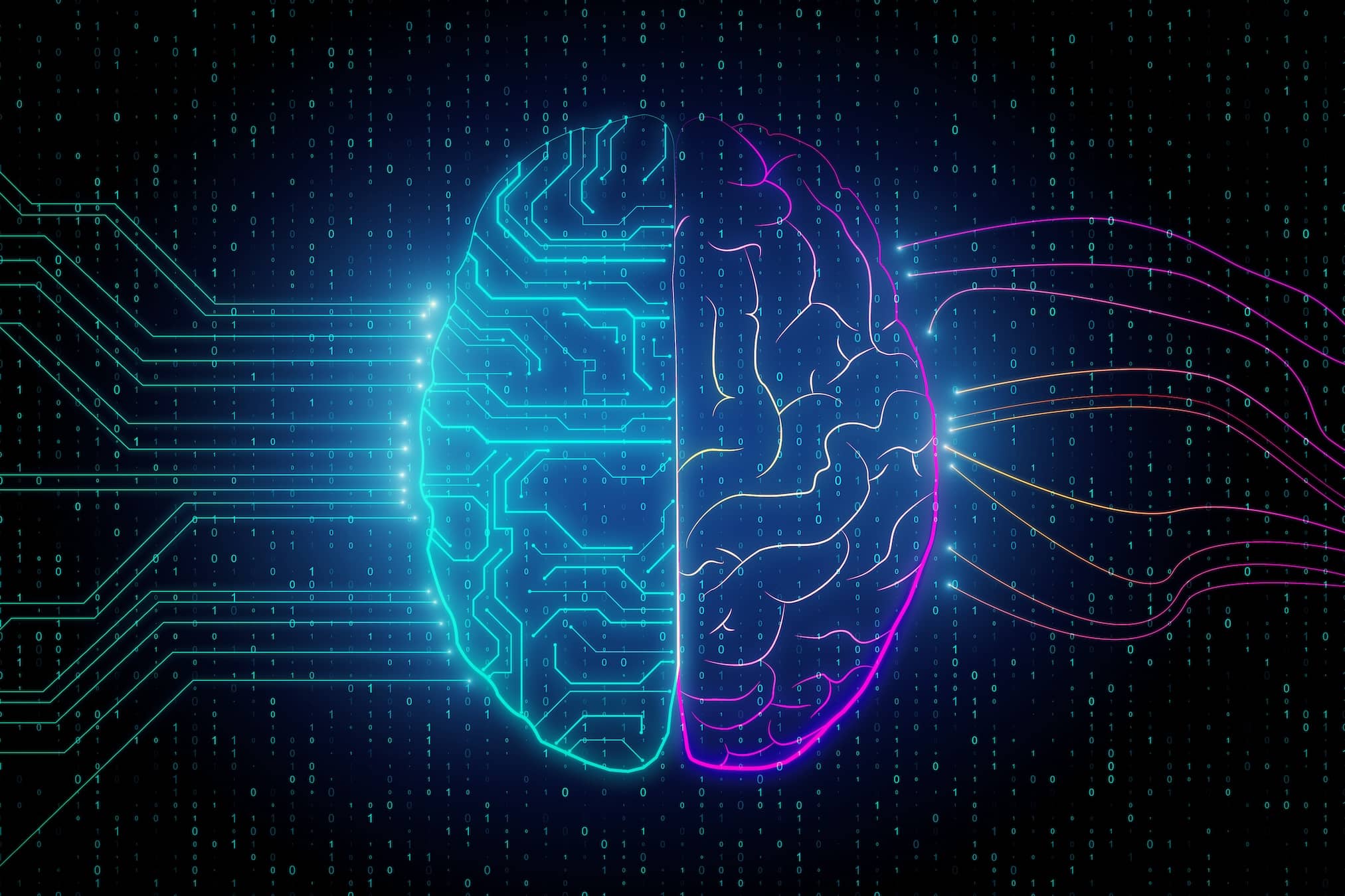 Brain and neuroscience concept