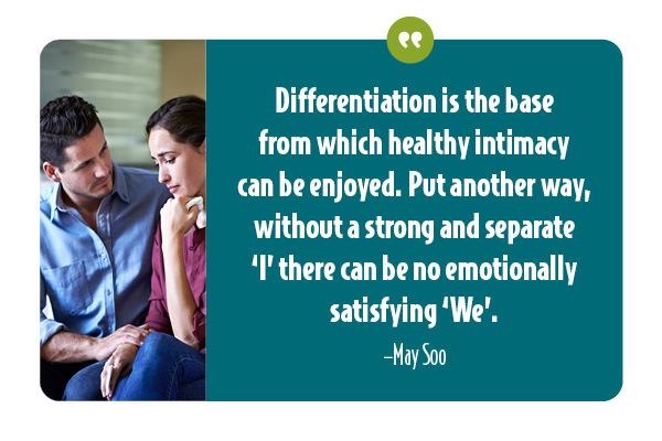 The importance of differentiation, individualization, and boundaries.