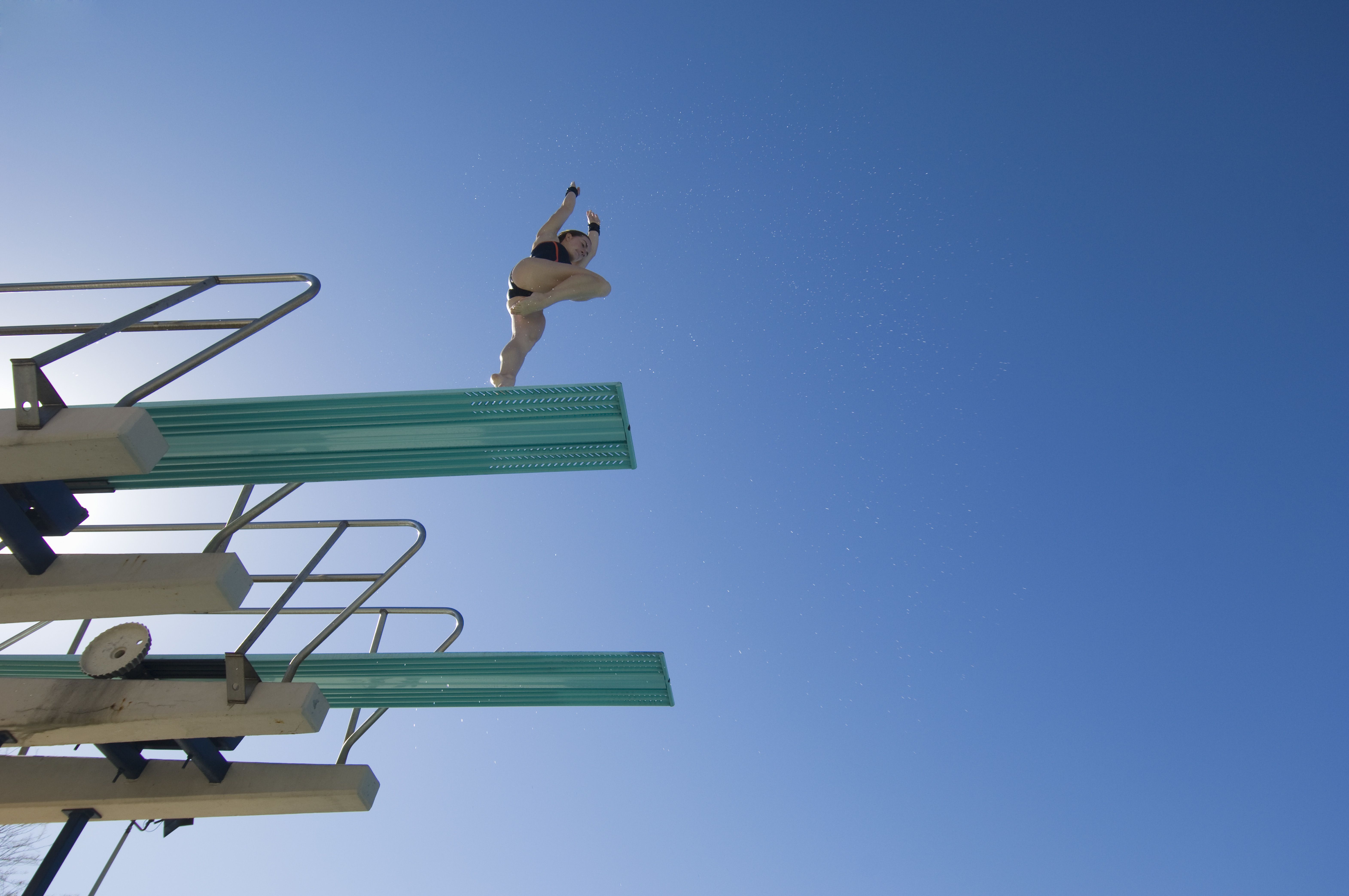 Springboard diving as a metaphor for visualization