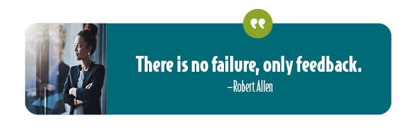 Quote on Failure by Robert Allen