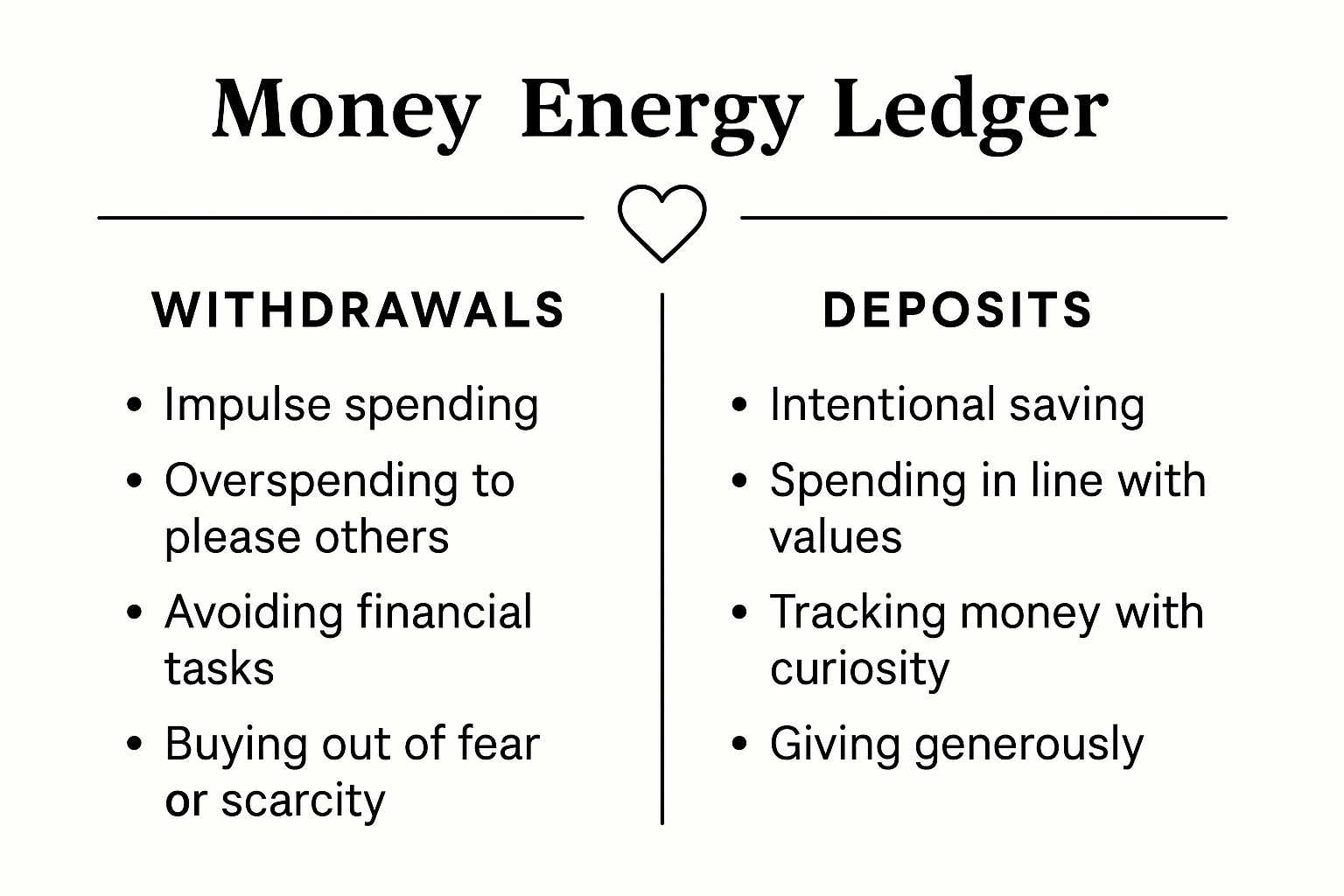 Money Energy Ledger
