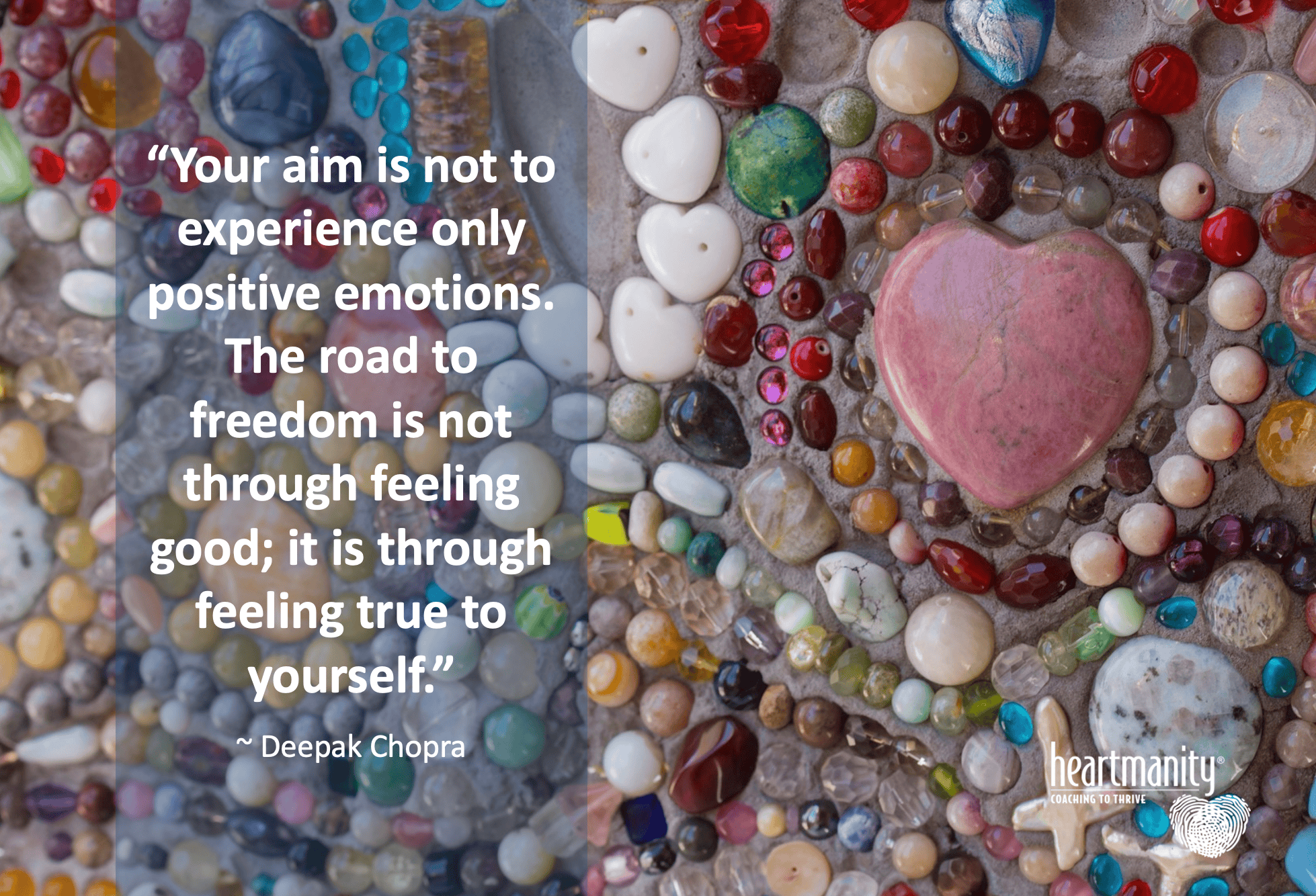 Quote by Deepak Chopra on emotions.