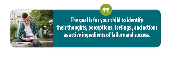 One of our goals as a parent is to teach our teen how to identify the active ingredients that equal success or failure.