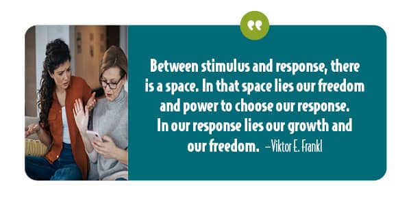 P_Stimulus and Response quote by Viktor Frankl