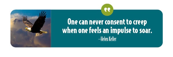 Quote by Helen Keller
