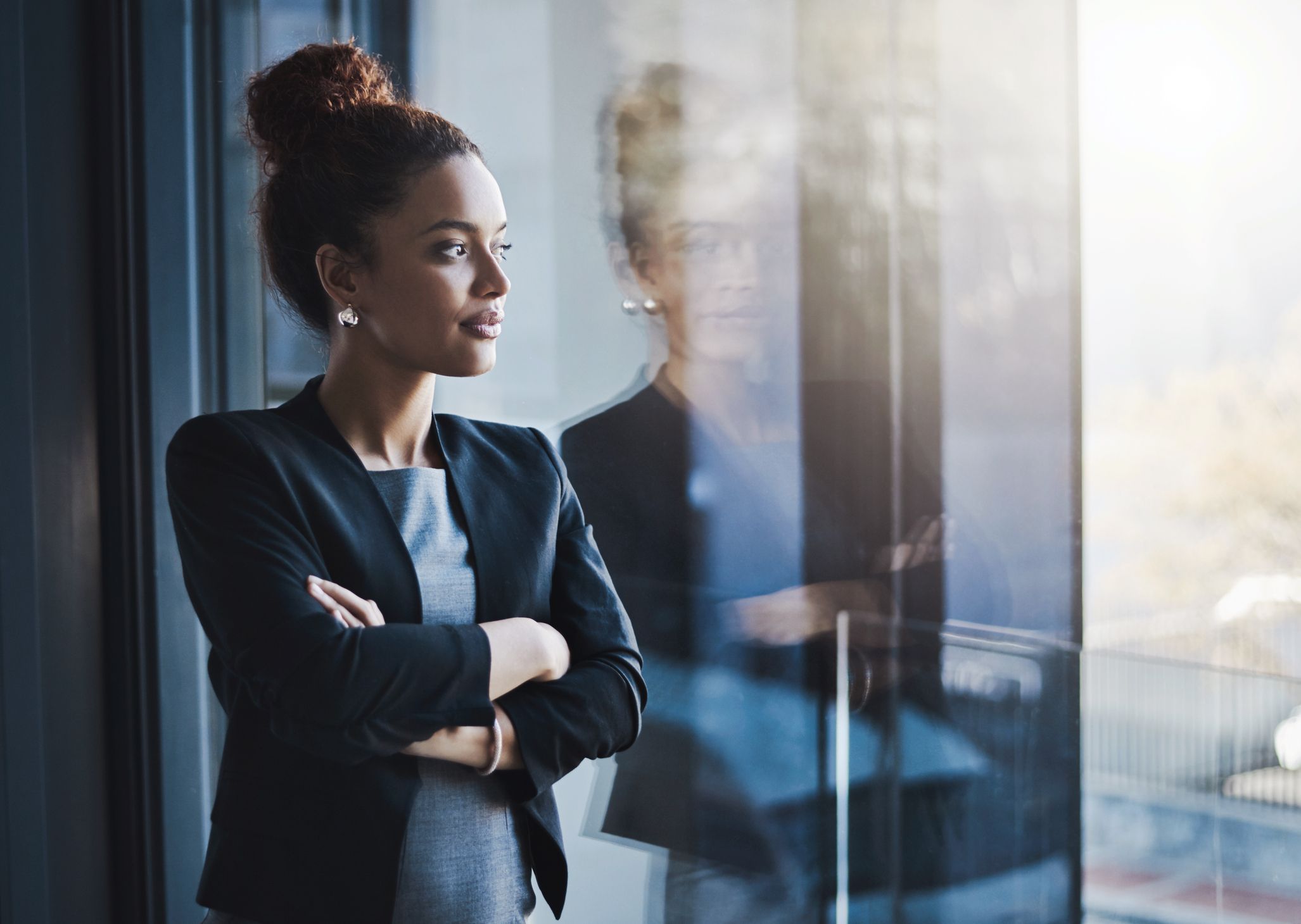 A manager contemplating how to create better employe engagement