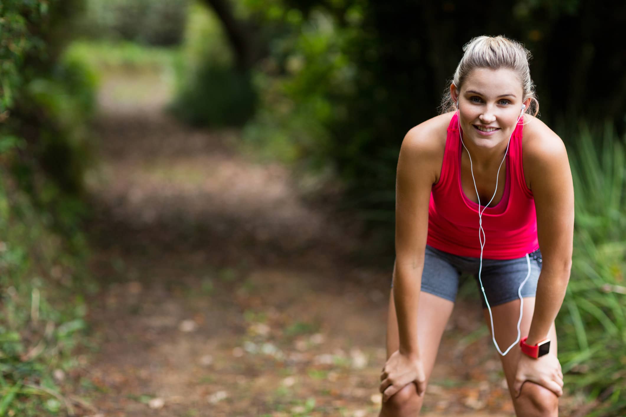 This woman's self-care is running