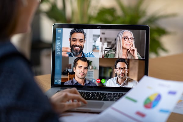 Empathy is applied with virtual Zoom meetings to help connect