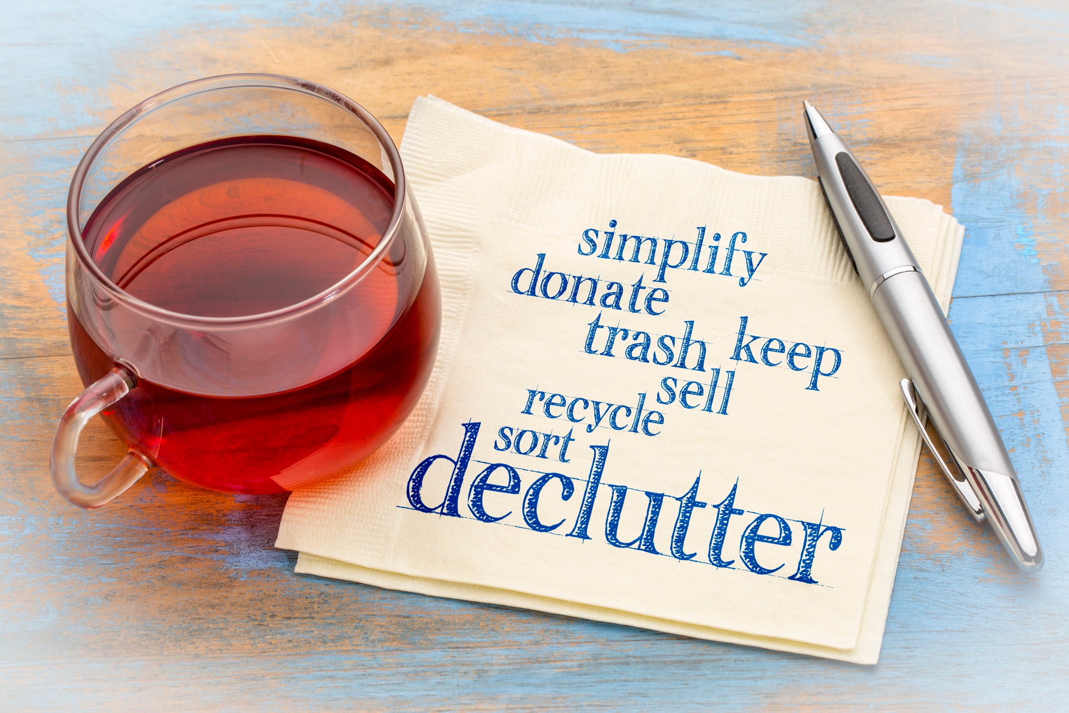 Decluttering and Spring cleaning are near