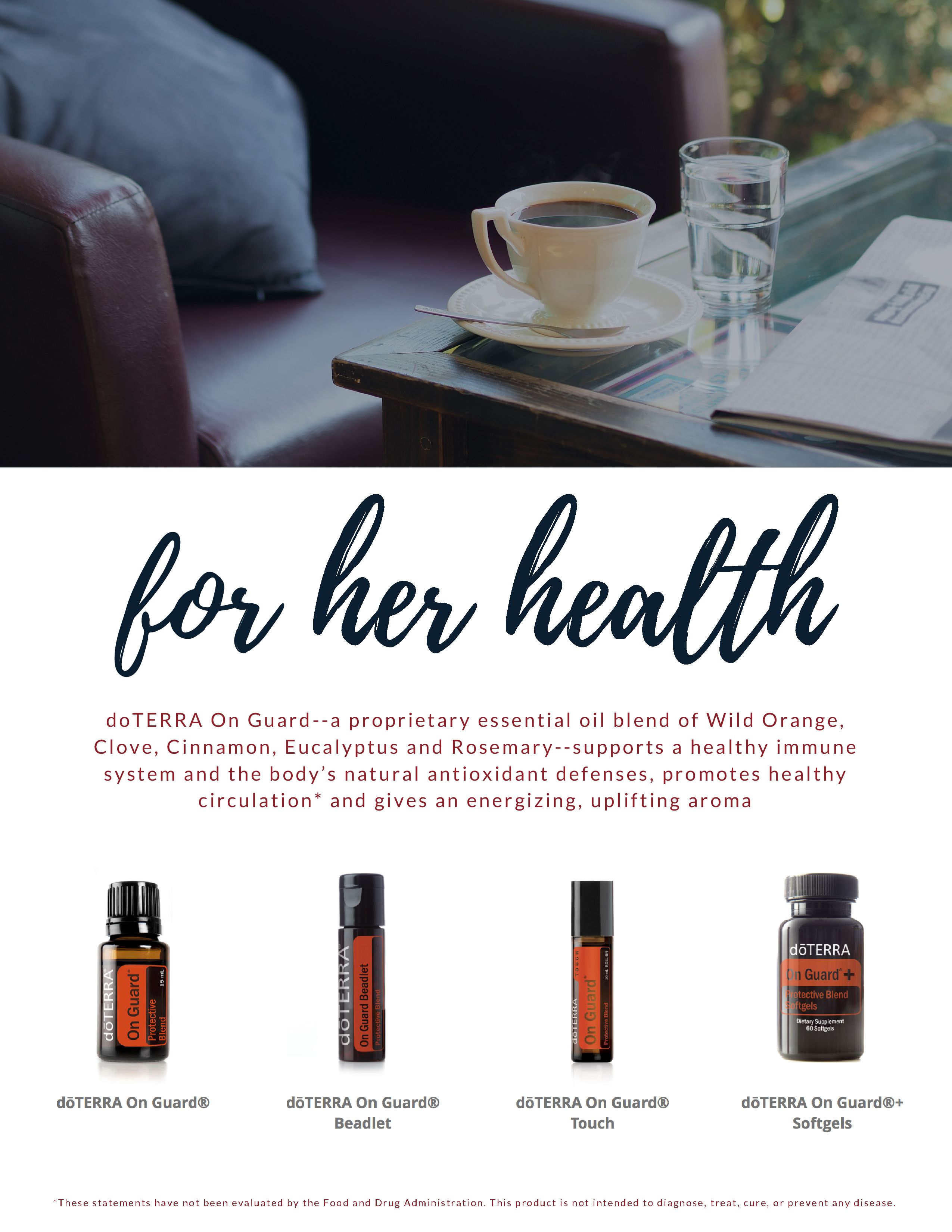 DoTERRA On Guard has a special blend of essential oils to promote health