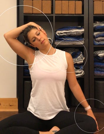 The neck stretch you can do right at your desk.